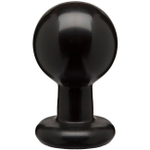 Большой круглый анальный плаг Round Butt Plug (Цвет: черный)