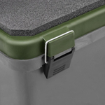 Ящик рыболовный зимний для хранения снастей серый/хаки