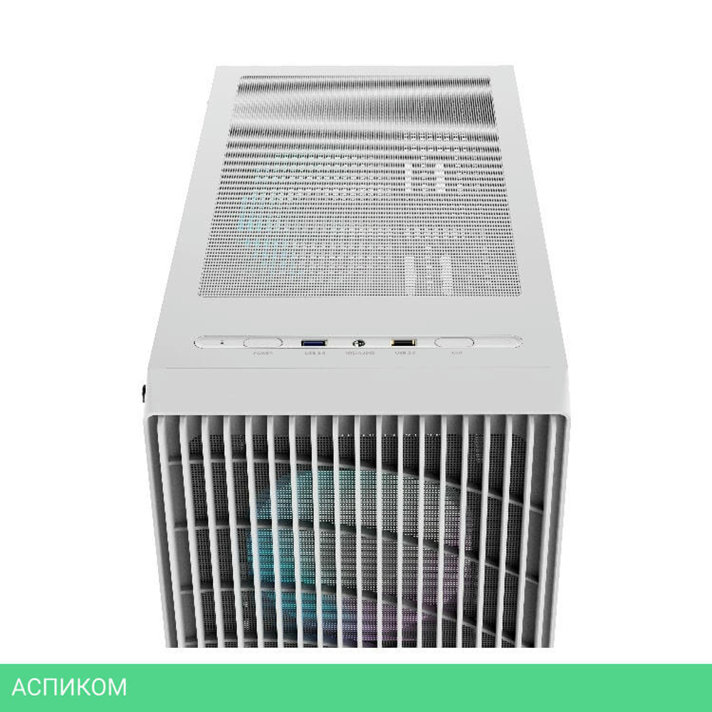 Корпус Ocypus Gamma C70 ARGB без БП White (Gamma-C70-WHG400XX-GL)
