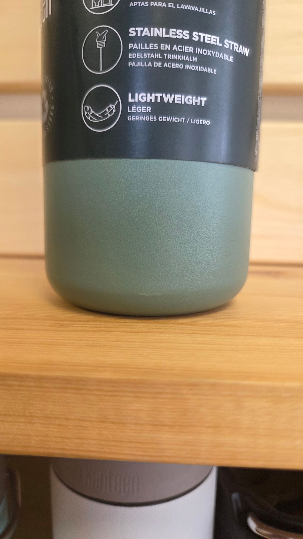 Бутылка Klean Kanteen Classic Flip Sport 27oz (800 мл) Sea Spray (небольшие потертости)