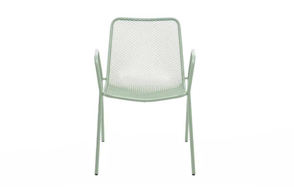 "Зевс" стул стальной, цвет мятный