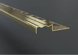 Профиль для защиты ступеней ZSKR, нержавеющая сталь полированная