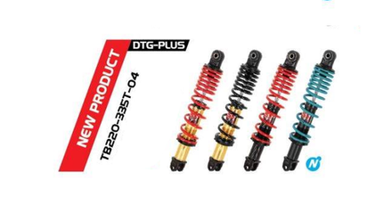 TB220-335T-04 pair of Rear shock absorbers for Honda PCX 125-150, 2010-2017.
