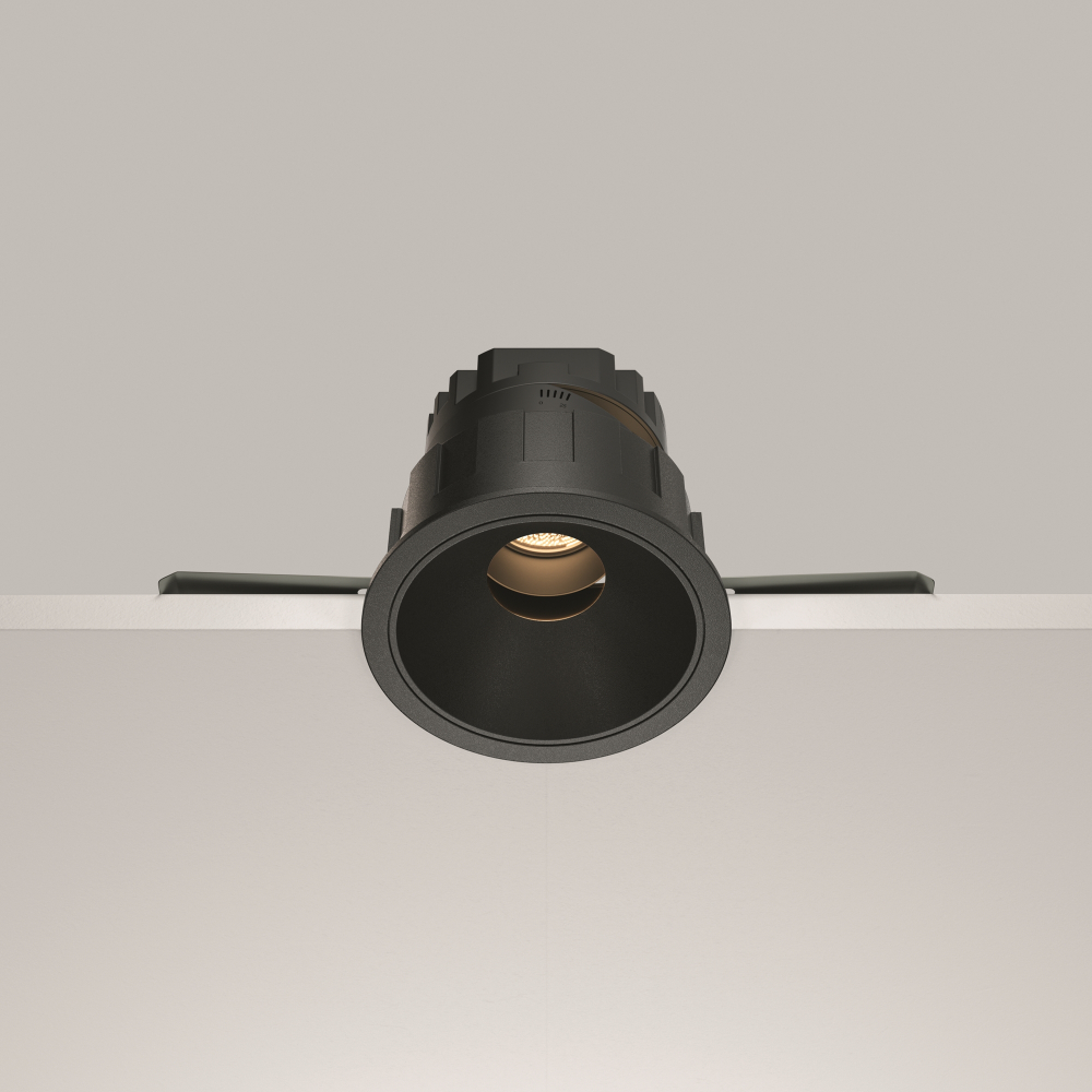 Встраиваемый светодиодный светильник Maytoni Wise DL057-10W3K-B