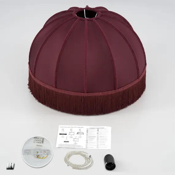 CL407023 Базель Патина+Красный Подвес