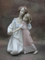 Статуэтка. Фарфор. Спокойной ночи, мама и дочка. Lladro. Испания