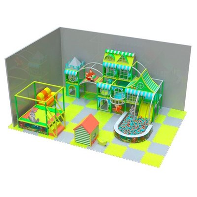 Детский игровой лабиринт «Весёлый городок» 70 м²