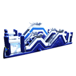 Надувная полоса препятствий "Морские приключения"