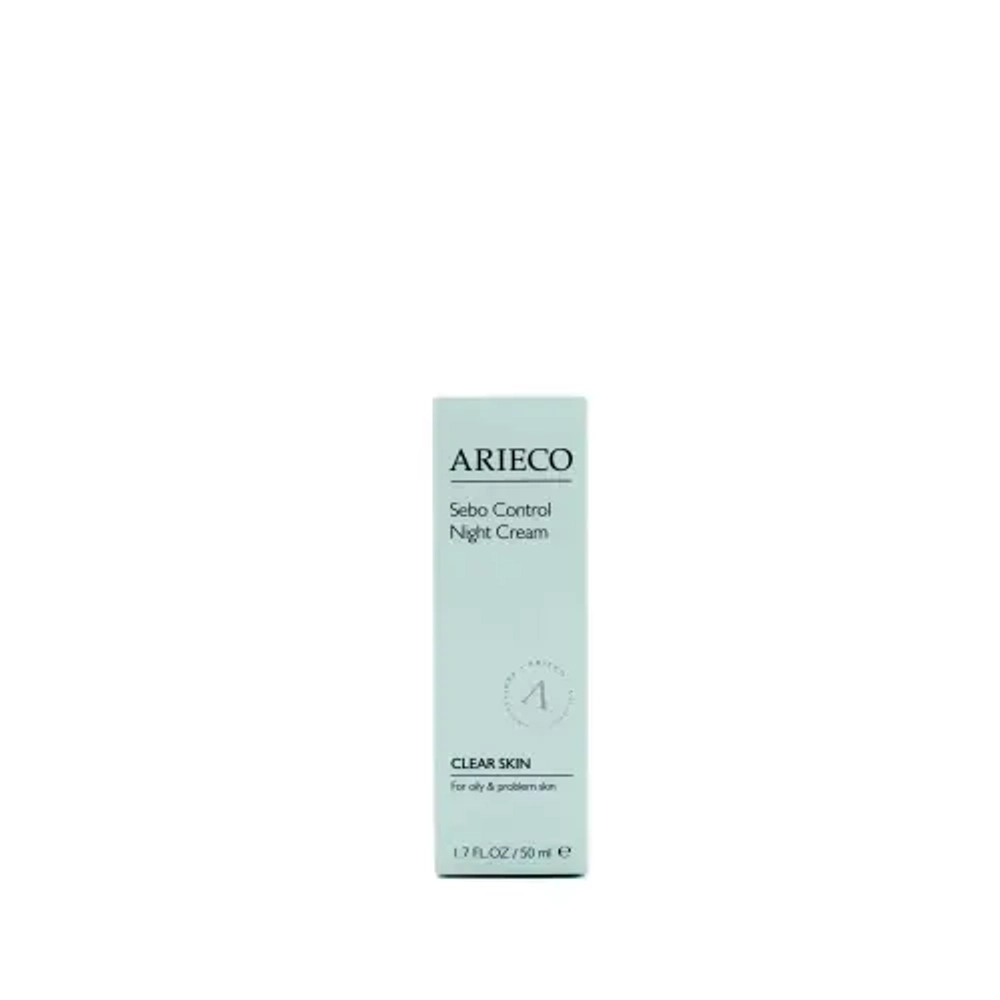 ARIECO SEBO CONTROL NIGHT CREAM CLEAR SKIN Себорегулирующий ночной крем