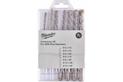 Набор буров Milwaukee Contractor SDS+ 7 шт