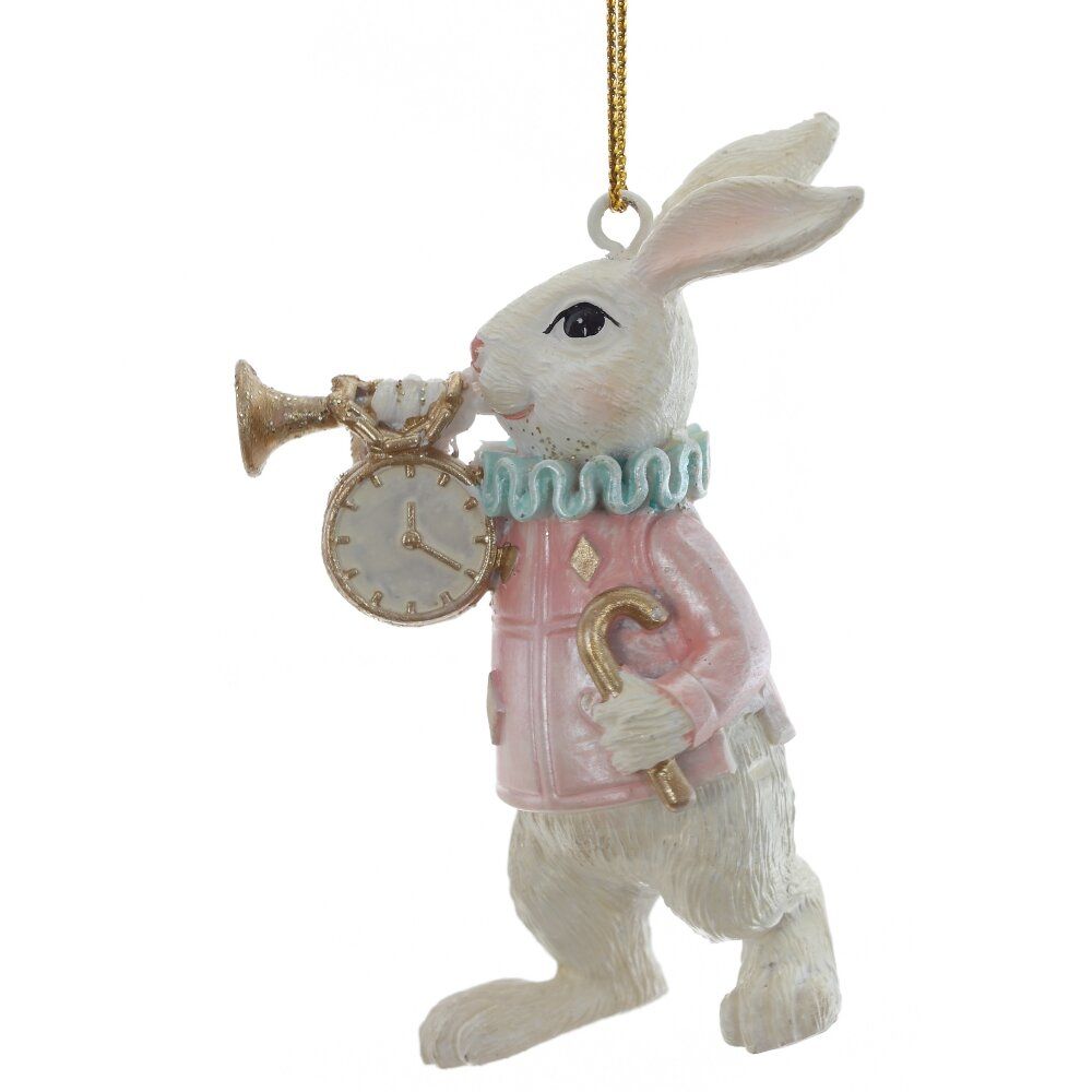 GAEM Фигурка декоративная подвесная "Заяц", L5 W3,5 H7,5 см, 2в.