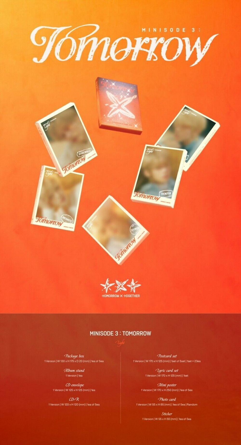 Альбом TXT - minisode 3: TOMORROW [Light Ver.]
