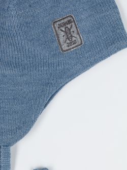 Шапка весенняя/осенняя вязаная ОРЕО (Деним)