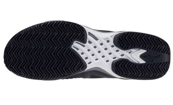 Мужские кроссовки теннисные Mizuno Wave Exceed Tour 6 CC - odyssey gray/white/blue granite