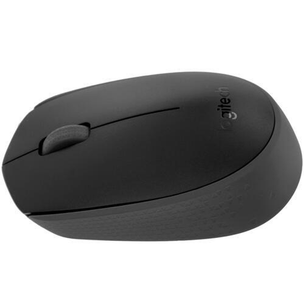 Мышь беспроводная Logitech M171, 1000dpi, черный, радиоканал, AA (910-004643)
