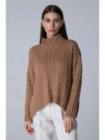 Водолазка с косами