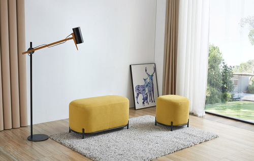 Пуф SOFA 03-4080 желтый HE507-14