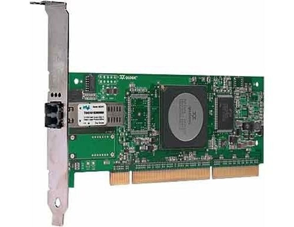 Контроллер QLogic 4Gb SP FC HBA, PCI-X 2.0, LC multi-mode optic QLA2460-CK