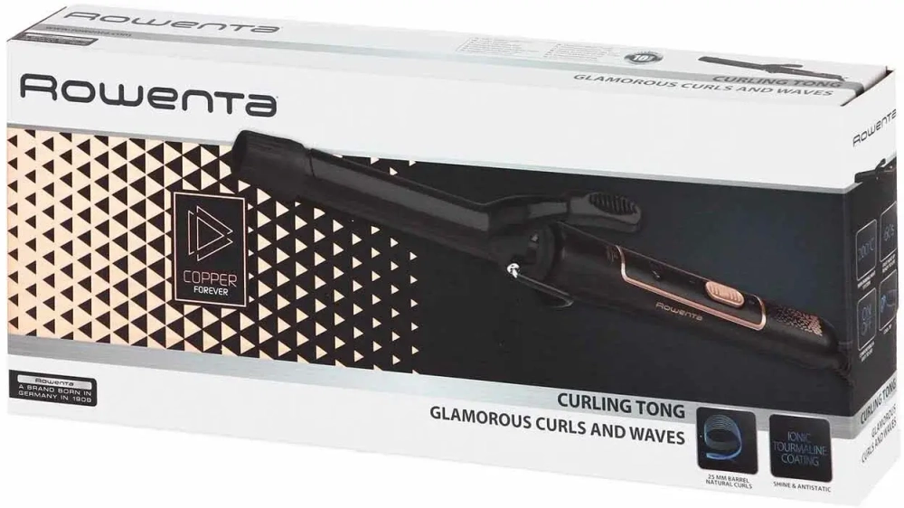 Щипцы для завивки Rowenta Copper Forever CF3319F0 (q)