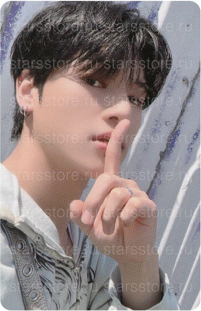 Фотокарта Wooyoung ATEEZ - GOLDEN HOUR : Part.1 (EVERLINE)