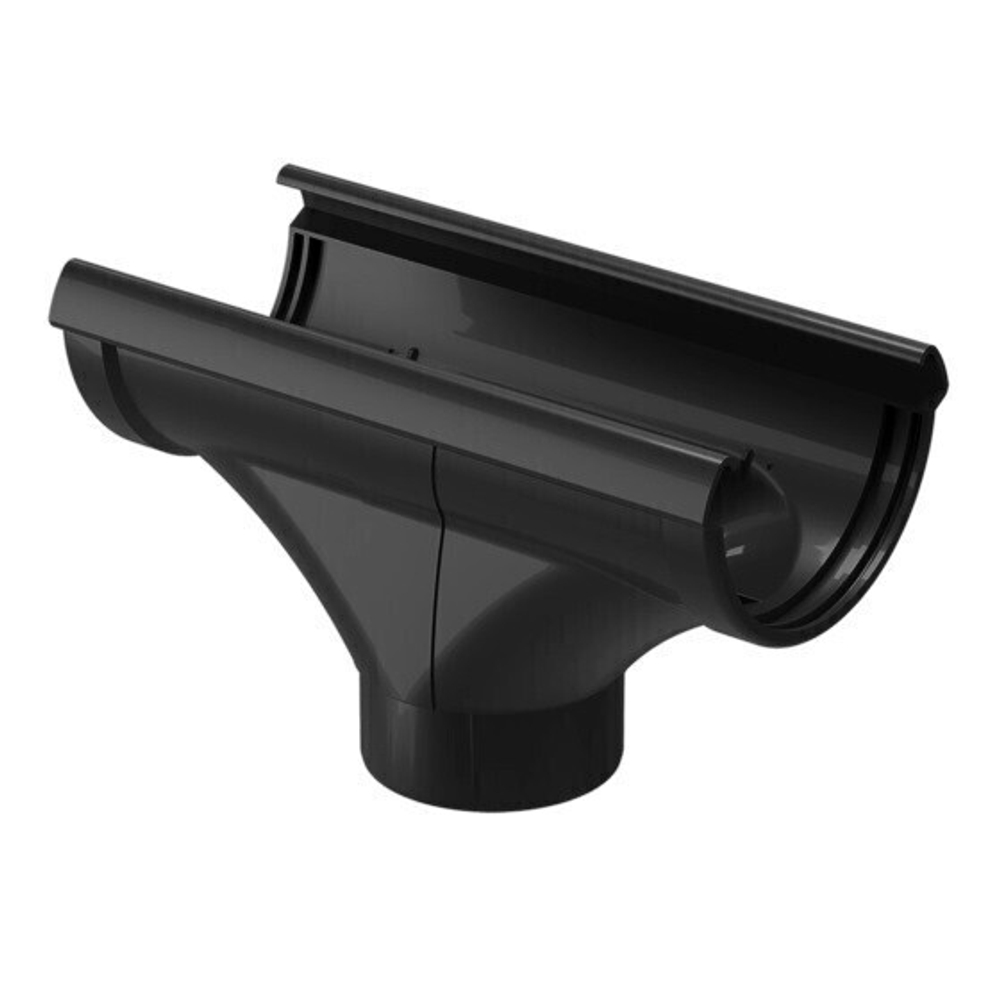 Воронка желоба Docke Lux PVLV-1245 ПВХ D141/100 мм RR 33 Карбон