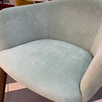 Кресло Канна 111 (бук/тон орех/ткань VelvetLUX 40)