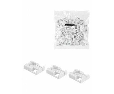 Площадка под хомуты для прямого монтажа (100 шт.) белая, TDM SQ0516-0501