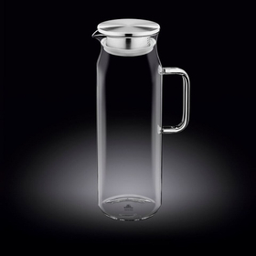 Кувшин 1,5 л. с крышкой + сетка нерж Thermo Glass (57612)