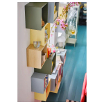 Навесной шкаф - IKEA EKET/ЭКЕТ ИКЕА, 35х35х35 см, зеленый