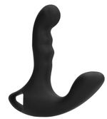 Черный массажер простаты N 64 P-Spot Vibrator - 15,1 см. (Цвет: черный)