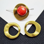 Рамка для бусины, античная бронза, подходит бусина до 11.5мм, штучно