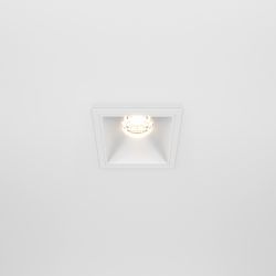 Модульный встраиваемый светодиодный светильник диммируемый Maytoni Alfa LED DL043-01-10W3K-D-SQ-W