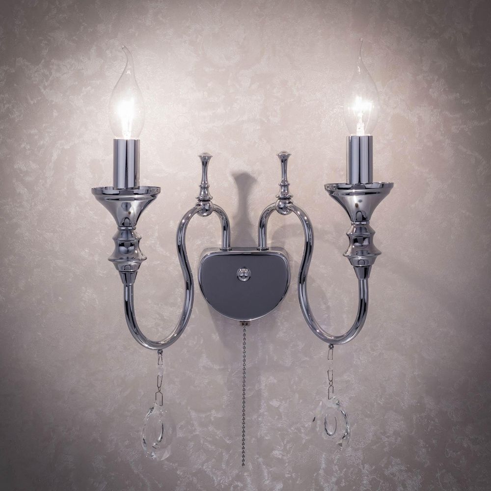 Citilux Рига CL437321 Бра с выключателем Хром