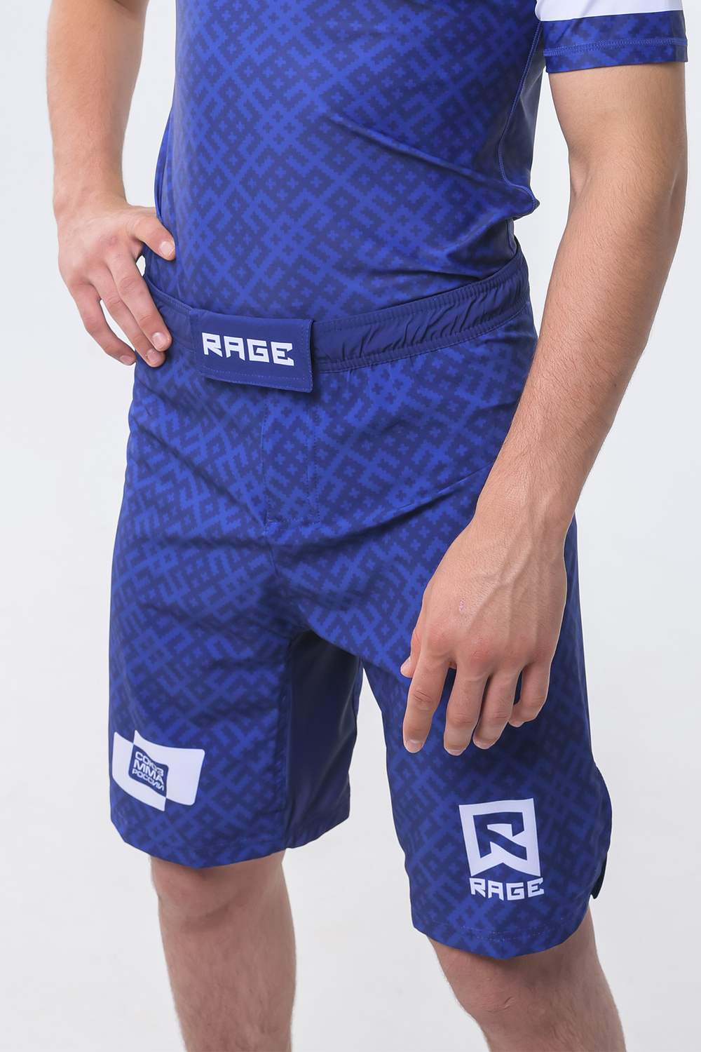 Шорты Rage MMA Union синий