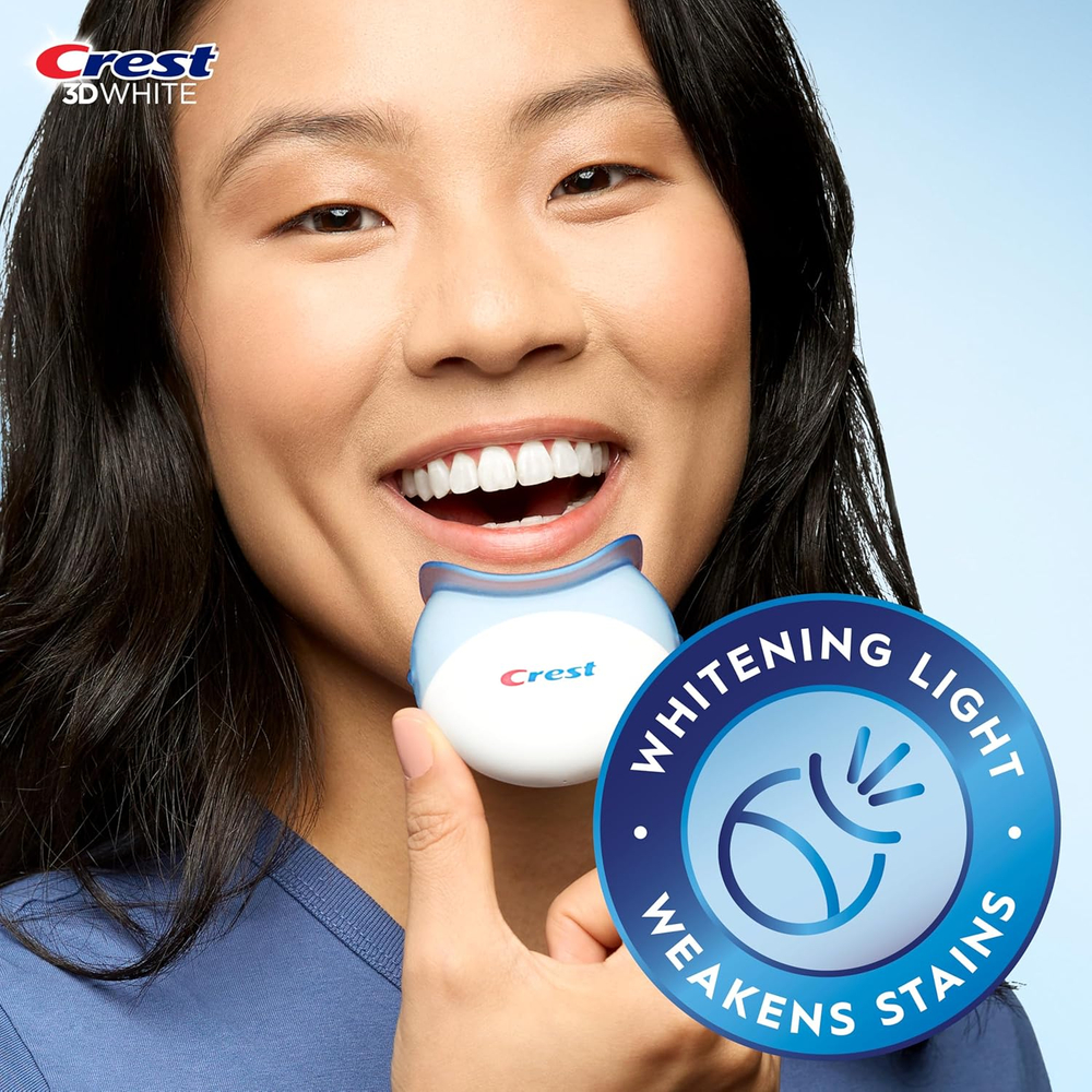 Crest 3D Whitestrips Professional Effects Light — Отбеливающие полоски для зубов: до 12 тонов за 20 дней