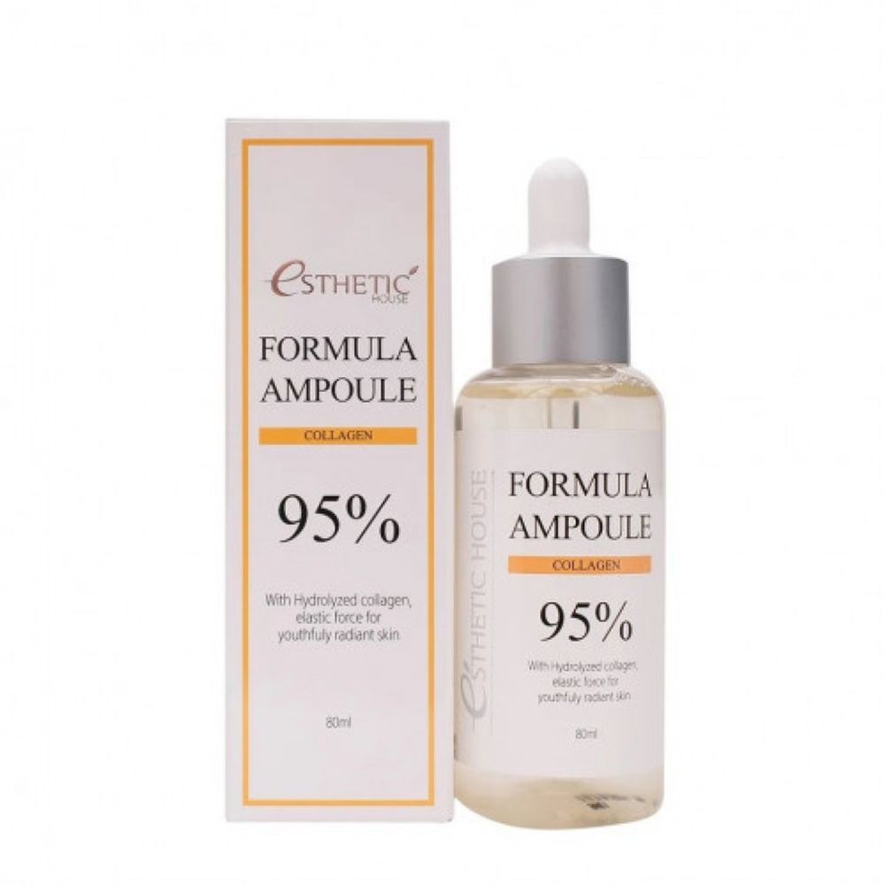 Esthetic House Сыворотка для лица с коллагеном - Formula ampoule collagen, 80мл