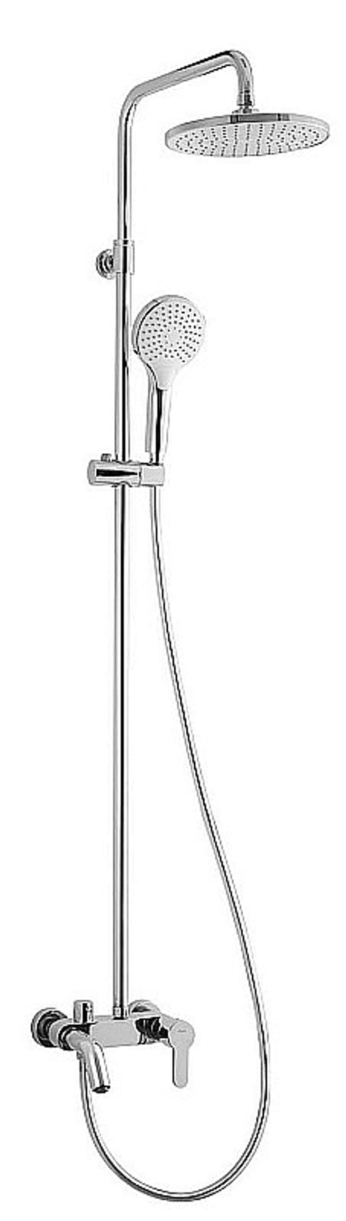 Душевая система Azario TEVIS AZ-15490531 хром