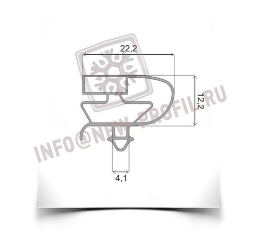 Уплотнитель для стола охлаждаемого Hicold 3х-дверный SN 111 BT 410*590 мм(006)