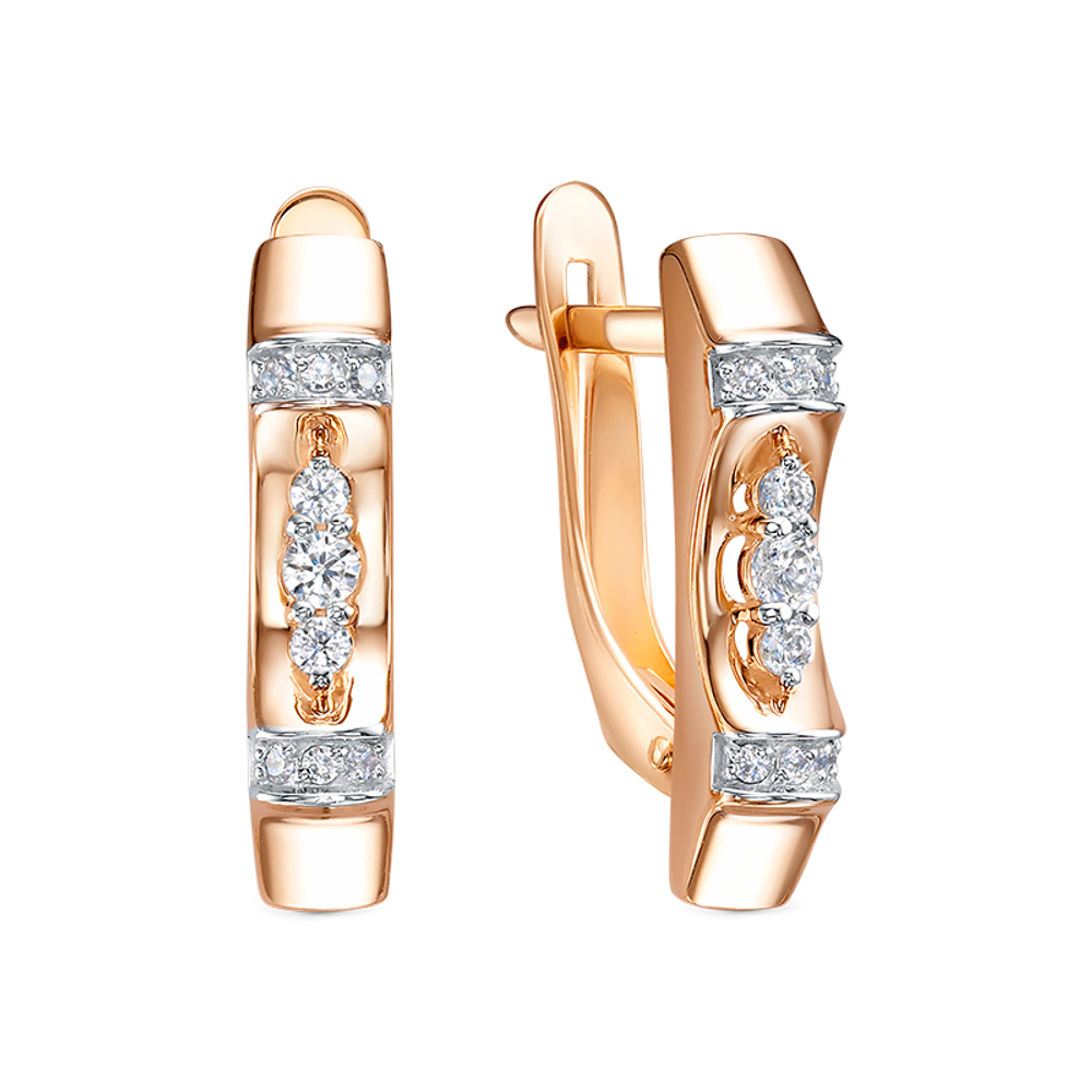Серьги из золота 585 пробы