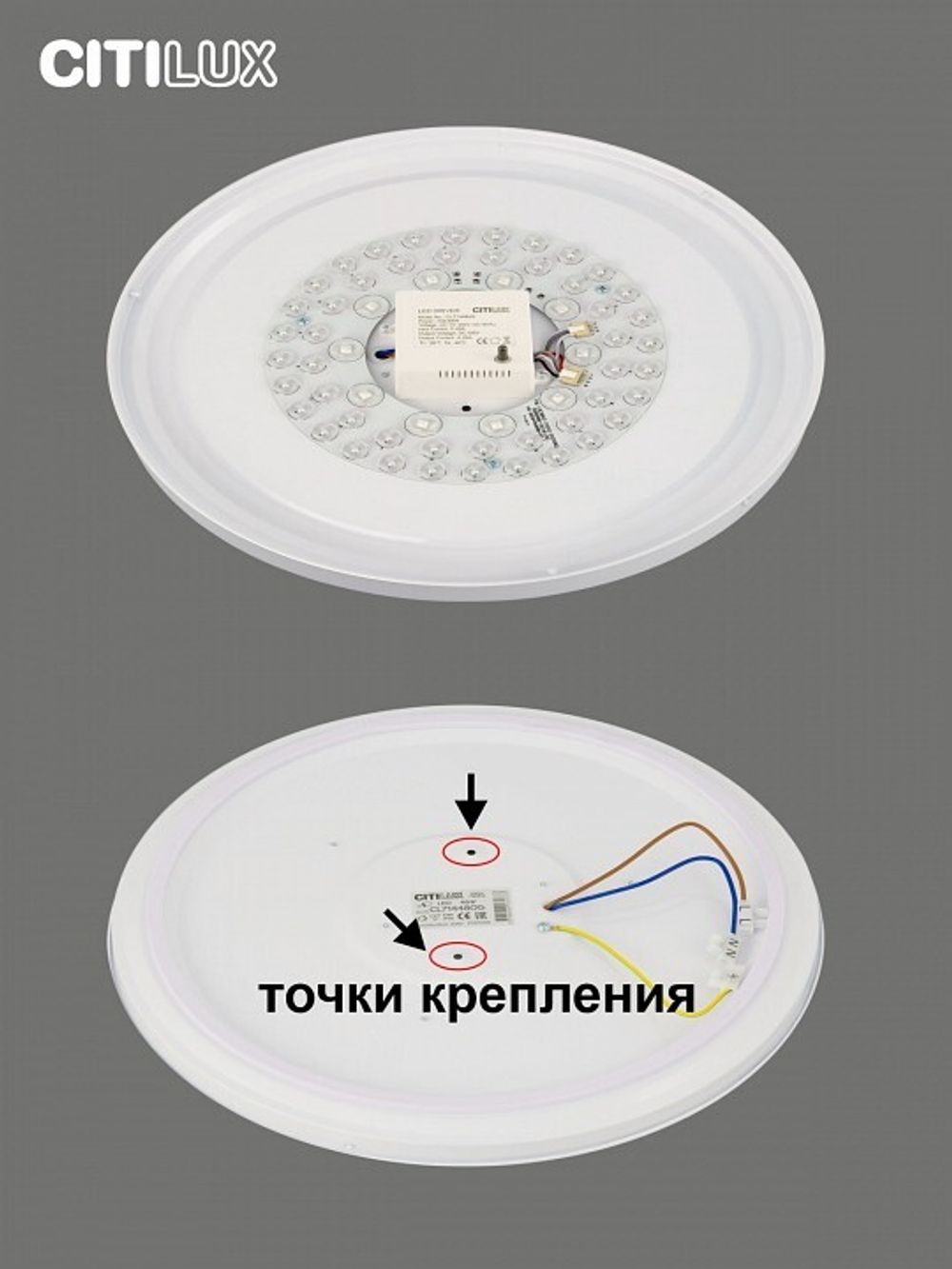 Накладной светильник Citilux Симпла CL714480G