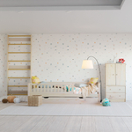 Шведская стенка сосна, дуб, фанера, лак