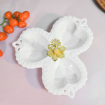 Менажница 3-х секционная 25см, ZD20232