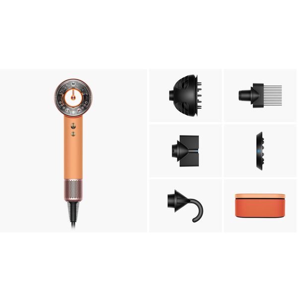 Фен Dyson Supersonic Nural HD16, Ceramic Apricot/Topaz