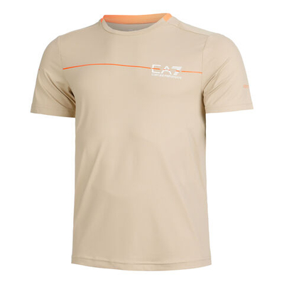 Мужское теннисное поло EA7 Men - Beige, Orange