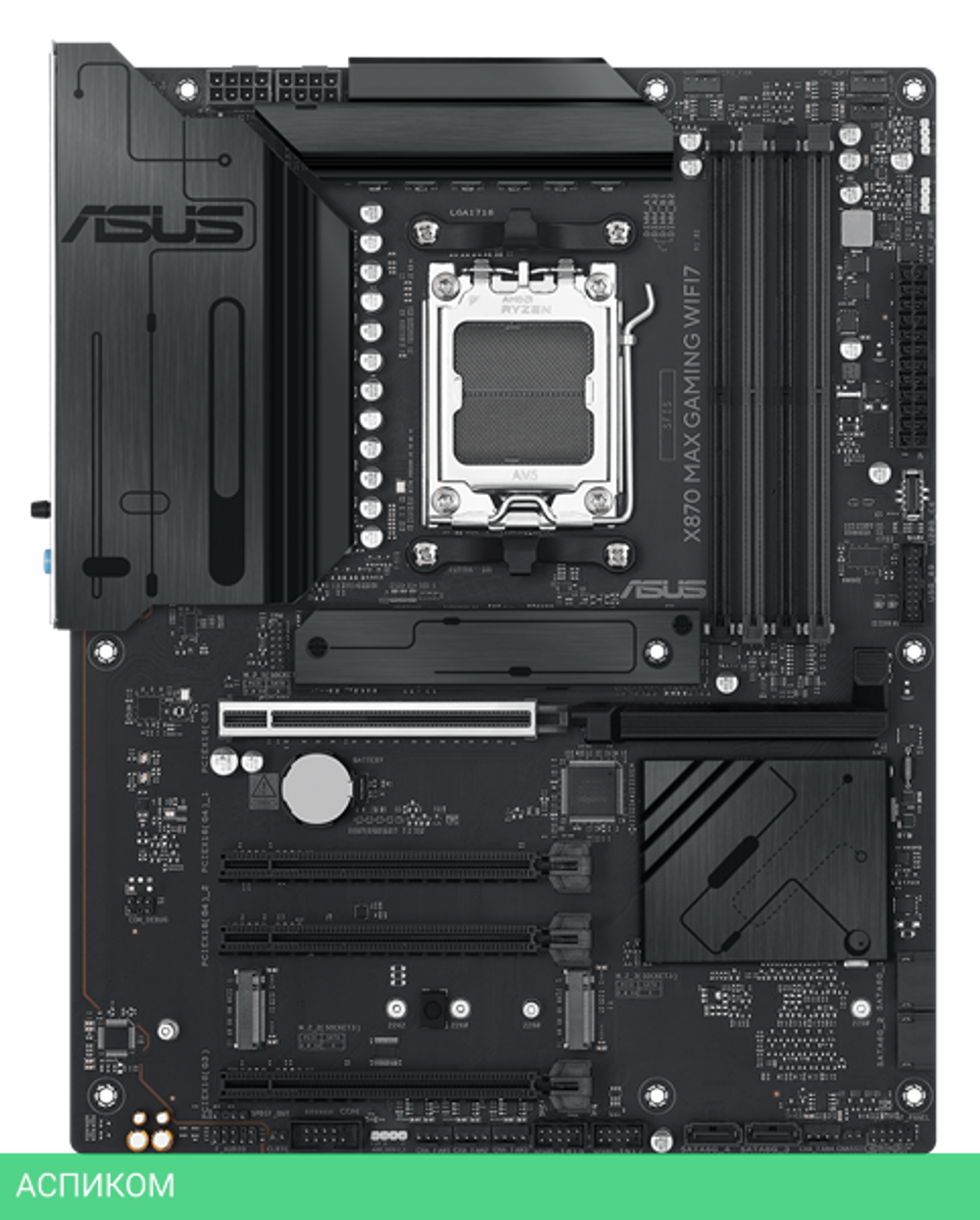 Материнская плата ASUS X870 Max Gaming WiFi7 (90MB1LY0-M0EAY0)