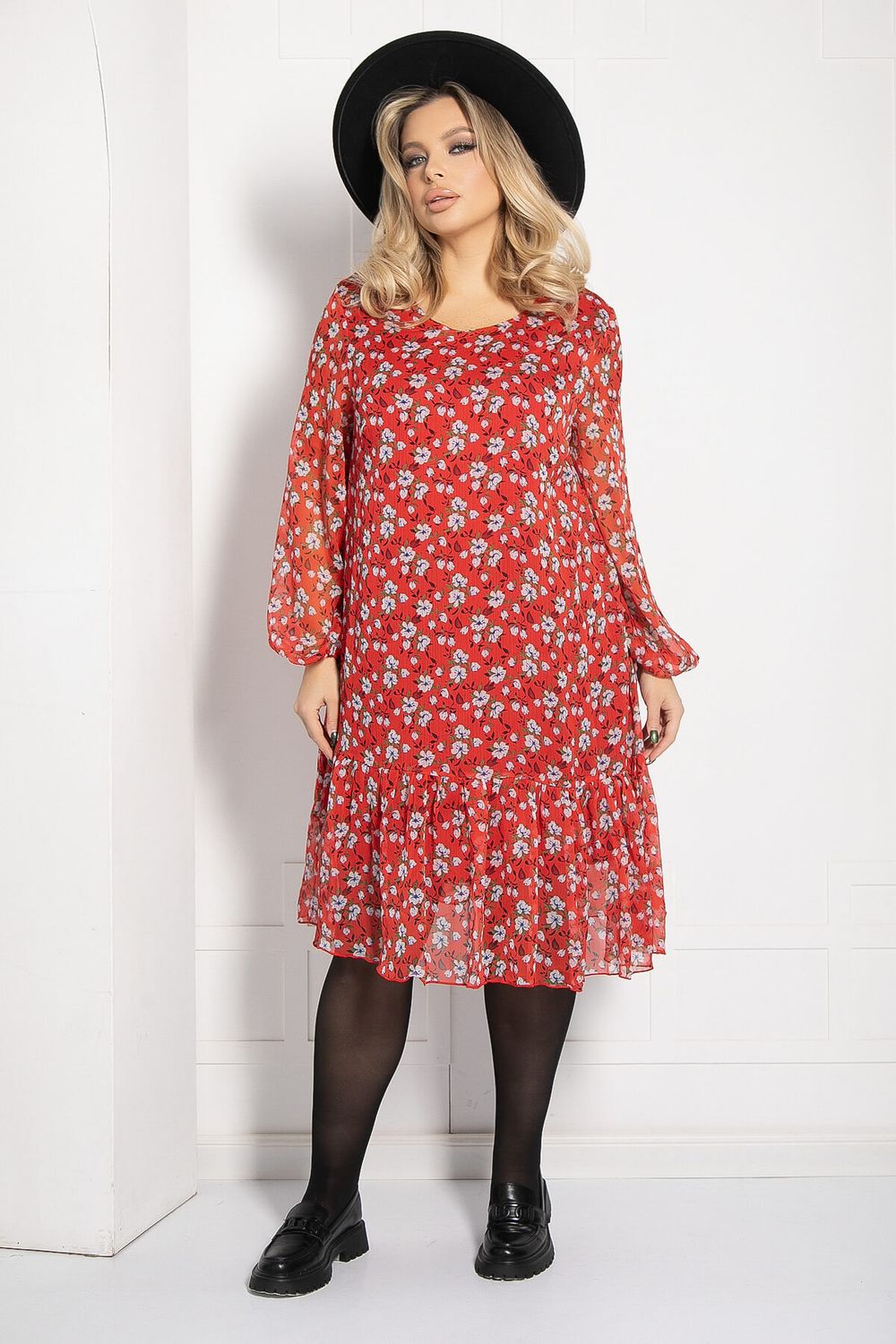 Платье Солнечный свет (красное) П12691-13 LT Collection