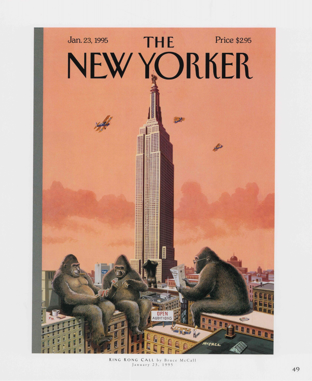 Постер журнала The New Yorker 16-02-1998, односторонний
