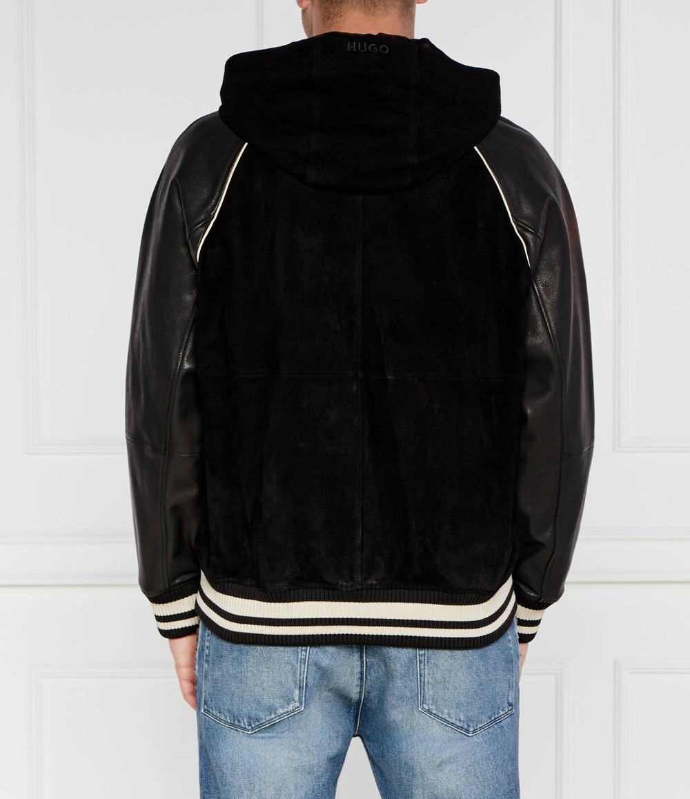 Кожаная куртка Loder HUGO - черный(50516870)
