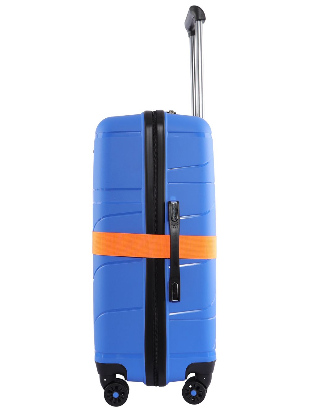 Чемодан 463 / С ремнем / Полипропилен