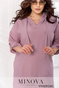 Платье 2384-пудра Minova